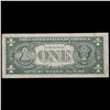Image 3 : 1963B $1 'Barr Note' Federal Reserve Note Grades vf+