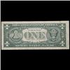 Image 3 : 1963B $1 'Barr Note' Federal Reserve Note Grades vf+