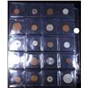 Image 3 : Huge Liifetime Collection - Too Many Coins To Auction Individually - This Lot is For One Page of 20 