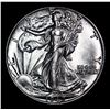 Image 2 : 1942-p Walking Liberty Half Dollar 50c Grades Choice+ Unc