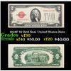 Image 1 : 1928F $2 Red Seal United States Note Grades vf++