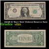 Image 1 : 1963B $1 'Barr Note' Federal Reserve Note Grades vf+