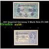 Image 1 : 1917 Imperial Germany 5 Mark Note P# 56B Grades Choice AU/BU Slider