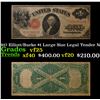 Image 1 : 1917 $1 Large Size Legal Tender Note Grades vf+ Signatures Elliott/Burke