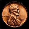 Image 2 : 1957-p Lincoln Cent 1c Grades GEM+ Unc RD