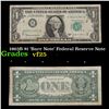Image 1 : 1963B $1 'Barr Note' Federal Reserve Note Grades vf+