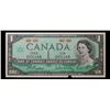 Image 2 : 1867-1967 Canada Centennial $1 Dollar Note Grades Gem CU