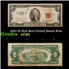 Image 1 : 1953 $2 Red Seal United States Note Grades xf