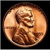 Image 2 : 1955-d Lincoln Cent 1c Grades GEM+ Unc RD