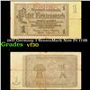 Image 1 : 1937 Germnay 1 RentenMark Note P# 173B Grades vf++