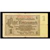 Image 2 : 1937 Germnay 1 RentenMark Note P# 173B Grades vf++