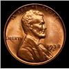 Image 2 : 1938-d Lincoln Cent 1c Grades GEM++ Unc RD