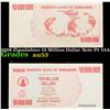 Image 1 : 2008 Zimababwe 10 Million Dollar Note P# 55A Grades Select AU