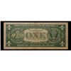 Image 3 : 1963B "Barr Note" $1 Green Seal Federal Reserve Note Grades vf+