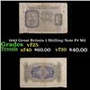 Image 1 : 1943 Great Britain 1 Shilling Note P# M2 Grades vf+