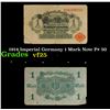 Image 1 : 1914 Imperial Germany 1 Mark Note P# 50 Grades vf+