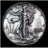 Image 2 : 1942-d Walking Liberty Half Dollar 50c Grades Select Unc