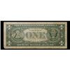 Image 3 : 1963B "Barr Note" $1 Green Seal Federal Reserve Note Grades vf+