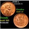 Image 1 : 1946-s Lincoln Cent 1c Grades GEM++ Unc RD