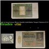 Image 1 : 1922 1st Issue Germany (Weimar Republic) 10,000 Marks "Vampire" Banknote P# 70 Grades vf++