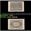 Image 1 : 1920 Germany (Weimar) 100 Marks Banknote P# 69b Grades vf+