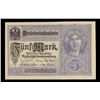 Image 3 : 1917-1918 Germany 5 Marks Banknote P# 56b Grades Select CU