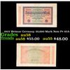 Image 1 : 1923 Weimar Germany 20,000 Mark Note P# 85A Grades Choice AU/BU Slider