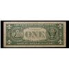 Image 3 : 1963B "Barr Note" $1 Green Seal Federal Reserve Note Grades vf+