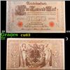 Image 1 : 1910 Imperial Germany 1,000 Mark Note P: 44B Grades Select CU