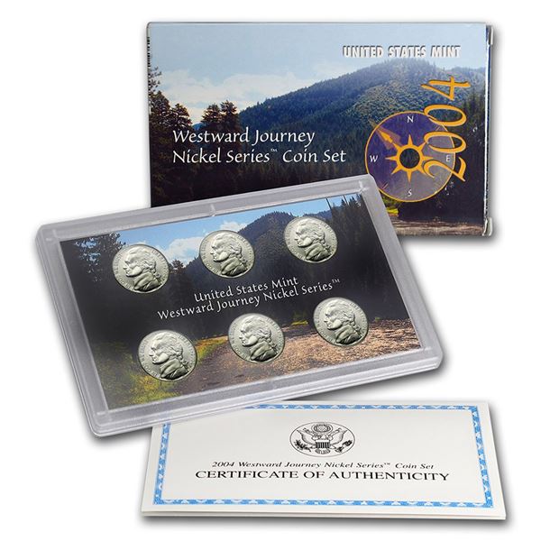 2004 Westward Journey Nickel Series Coin Set