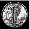 Image 2 : 1942-d Walking Liberty Half Dollar 50c Grades Select+ Unc