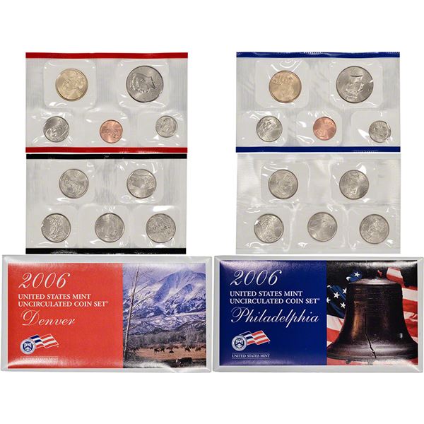 2006 United States Mint Set in Original Government Packaging, 28 Coins Inside!