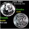 Image 1 : 1966 SMS Kennedy Half Dollar 50c Grades GEM+ Unc