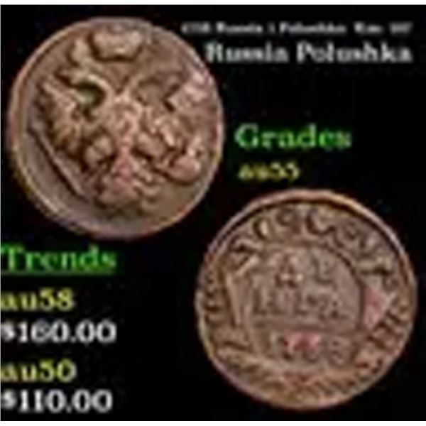 1738 Russia 1 Polushka  Km: 187 Grades Choice AU