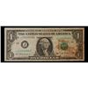 Image 2 : 1963B "Barr Note" $1 Green Seal Federal Reserve Note Grades vf+