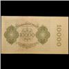 Image 5 : 3x Consecutive 1922 Germany "Vampire" 10,000 Mark Post-WWI Hyperinflation Notes P# 72 Grades CU