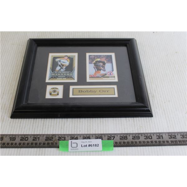 Framed Bobby Orr NHL Collectible Set