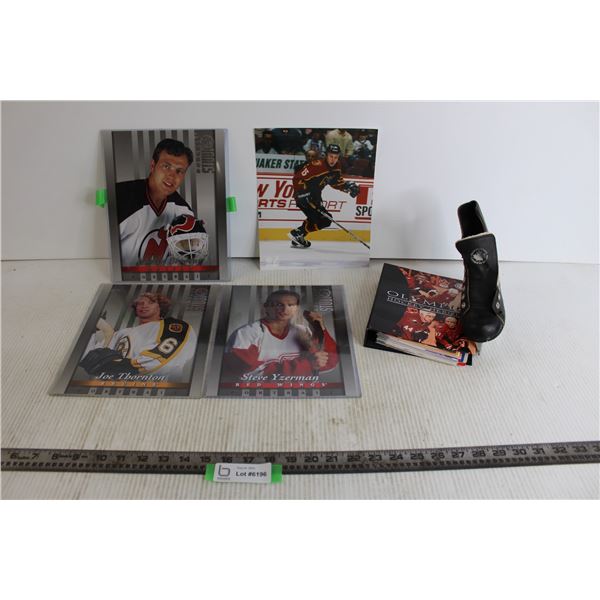 Mini Hockey Skate, Misc. NHL Portraits, Hockey Photo