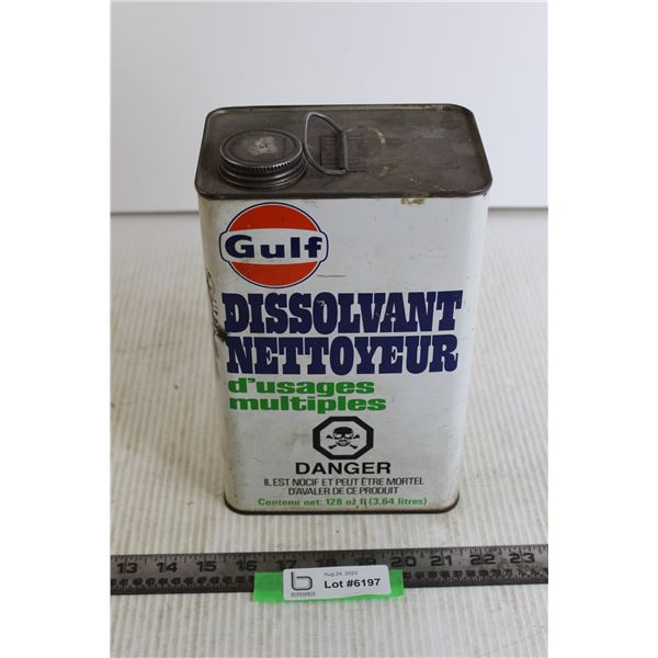 Gulf Multi-Purpose Cleaning Solvent - Empty