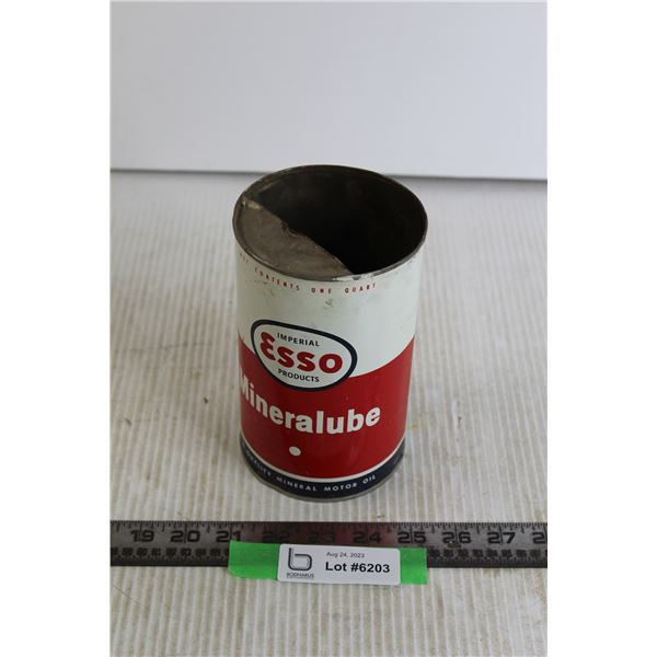 Esso Imperial Products Mineralube Can