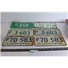 Image 1 : (6) Saskatchewan License Plates (1964, 1969, 1970, 1976)