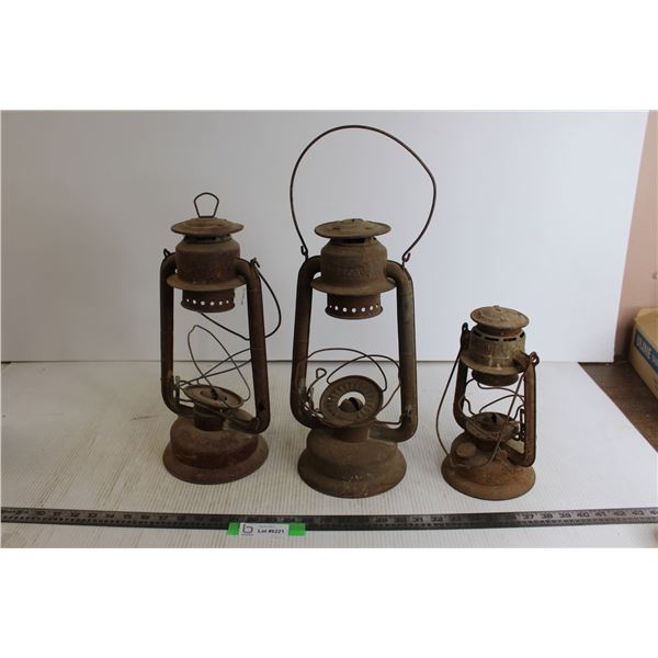 Misc. Beacon Barn Lanterns (No Glass, Parts Only)