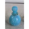 Image 3 : 3-Piece AVON Blue Opaline Glass Bathroom Set