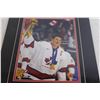 Image 2 : Mario Lemieux Gold Medal Champion Salt Lake City Utah Sealed Pin and Plate - 12 3/4" x 16"