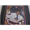Image 2 : Mario Lemieux Gold Medal Champion Salt Lake City Utah Sealed Pin and Plate - 12 3/4" x 16"