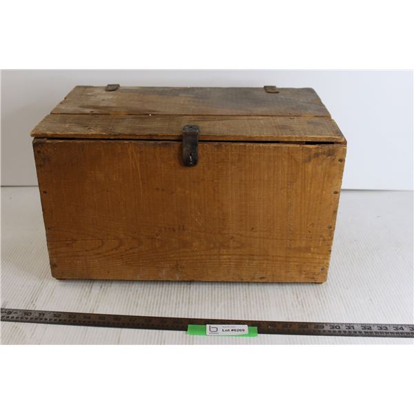 *British Columbia Apples Wooden Crate