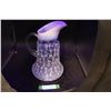 Image 1 : Spanish Lace White Pitcher (Glows)