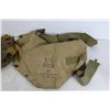 Image 3 : WWII US Army Gas Mask Bag + Extra Bag