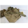 Image 4 : WWII US Army Gas Mask Bag + Extra Bag