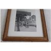 Image 3 : Vintage Black and White Farm Photograph in Frame - 9 1/2" x 11 1/2"